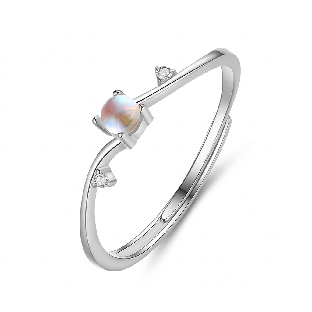 Anillo Abierto Esmaltado de Colores