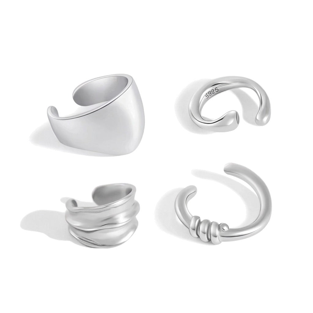 Ear Cuff Moderno en Ocho Estilos