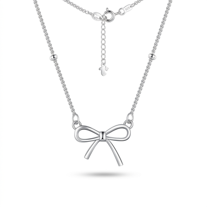 Collar Corto con Moño