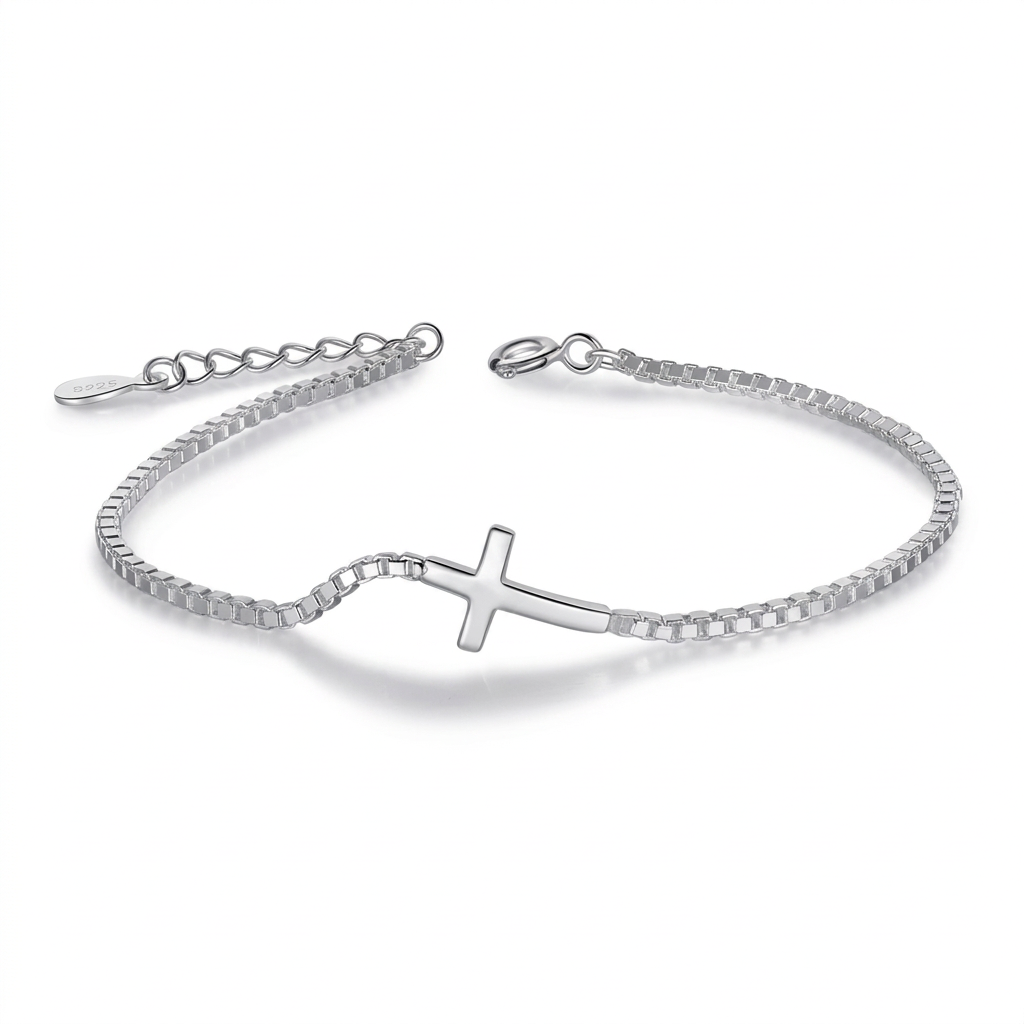 Pulsera Cruz Elegante