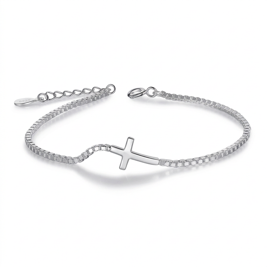 Pulsera Cruz Elegante