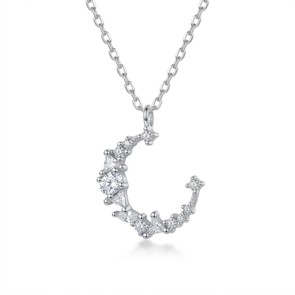 Collar Luna Centelleante