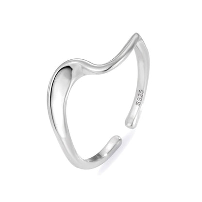 Anillo Abierto Torcido Minimalista