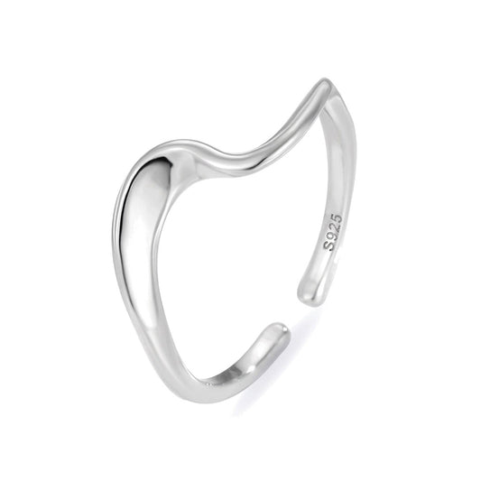 Anillo Abierto Torcido Minimalista
