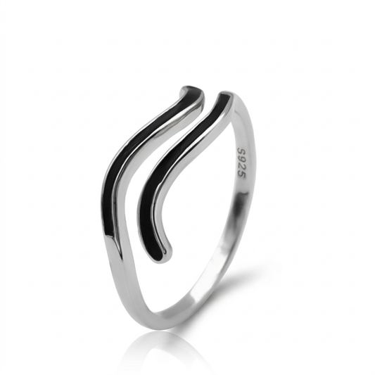 Anillo Ondas Ajustable