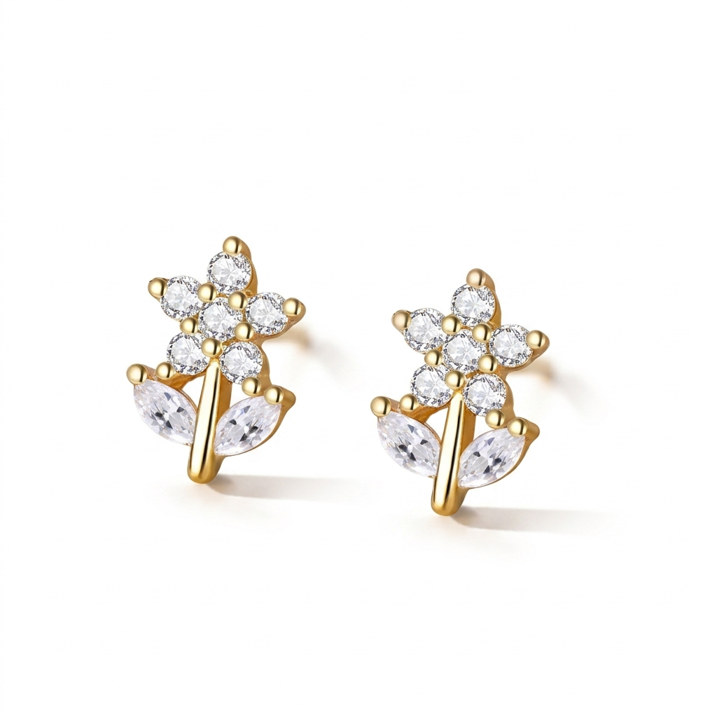 Aretes Flor Mini