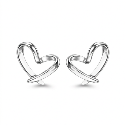 Aretes Corazón Romántico