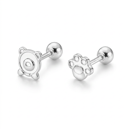 Aretes Huellita de Oso