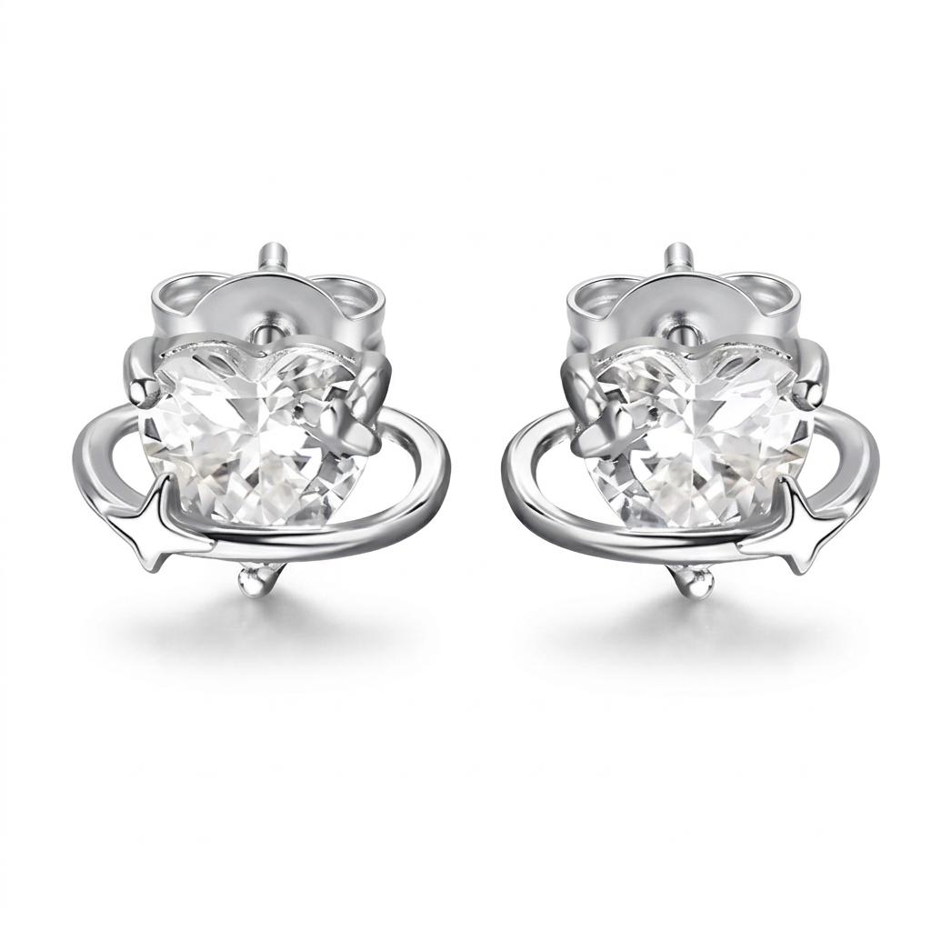 Aretes Corazón