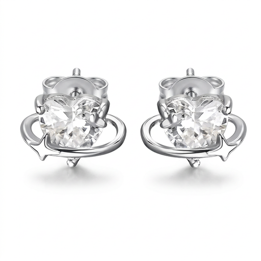 Aretes Corazón