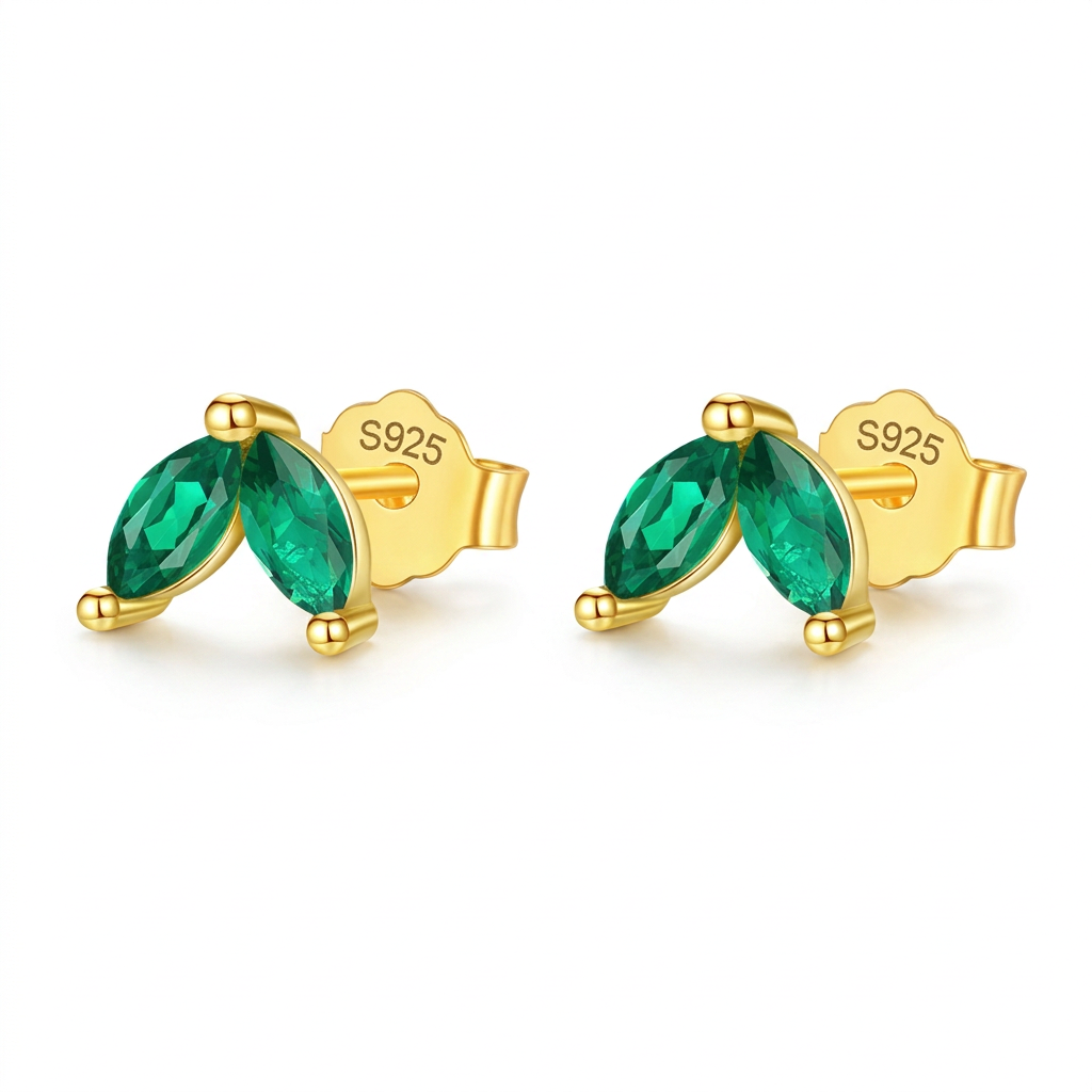 Aretes Marquesa con Zirconia de Color