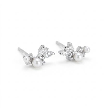 Aretes Perla Minimalistas