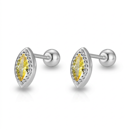 Aretes Zirconia Corte Marquesa