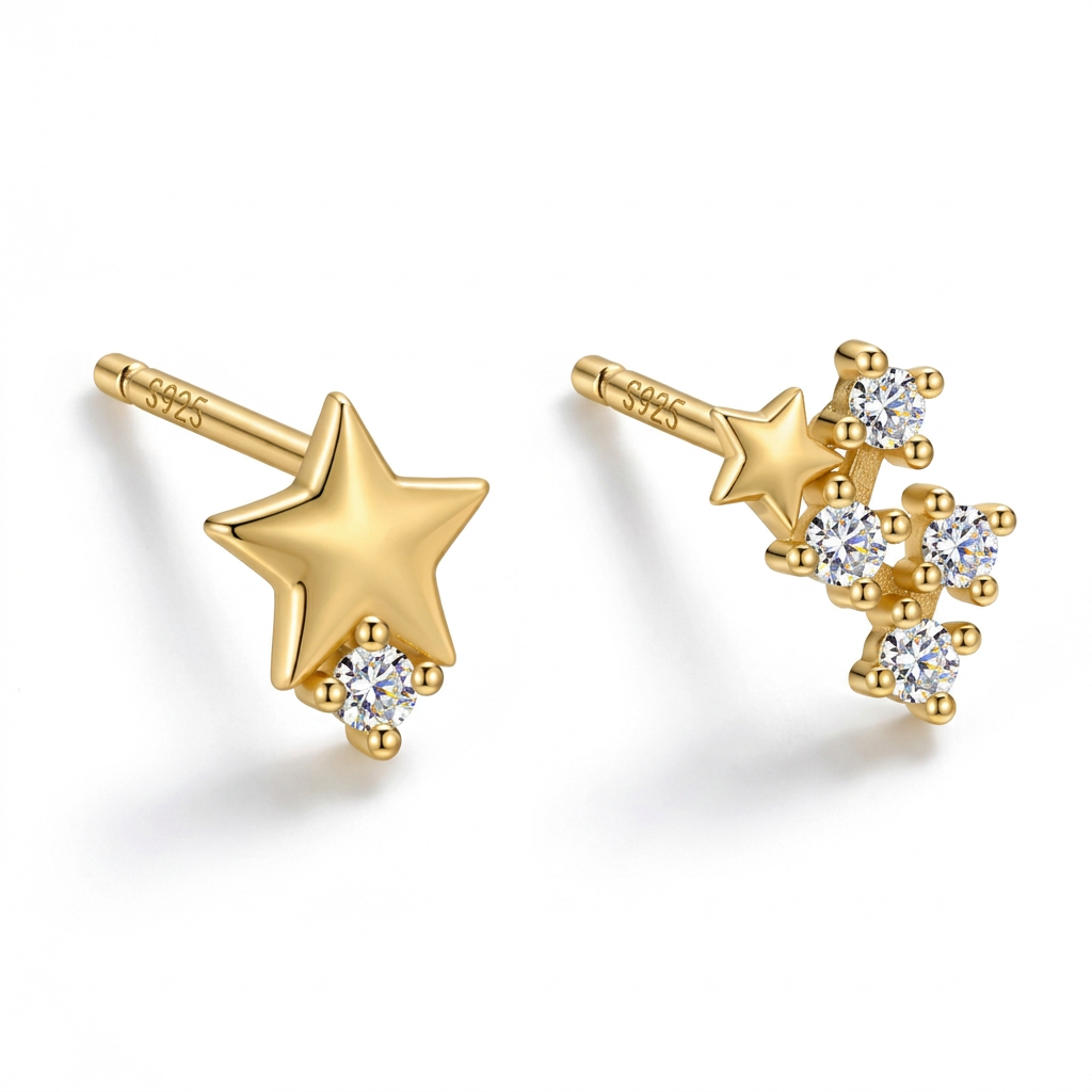 Aretes Asimétricos de Estrella