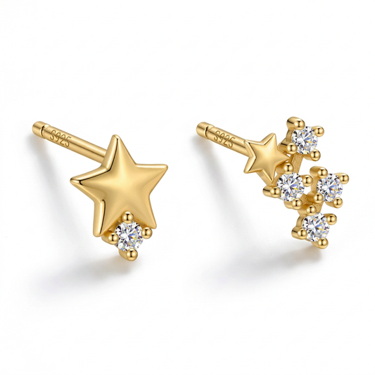 Aretes Asimétricos de Estrella