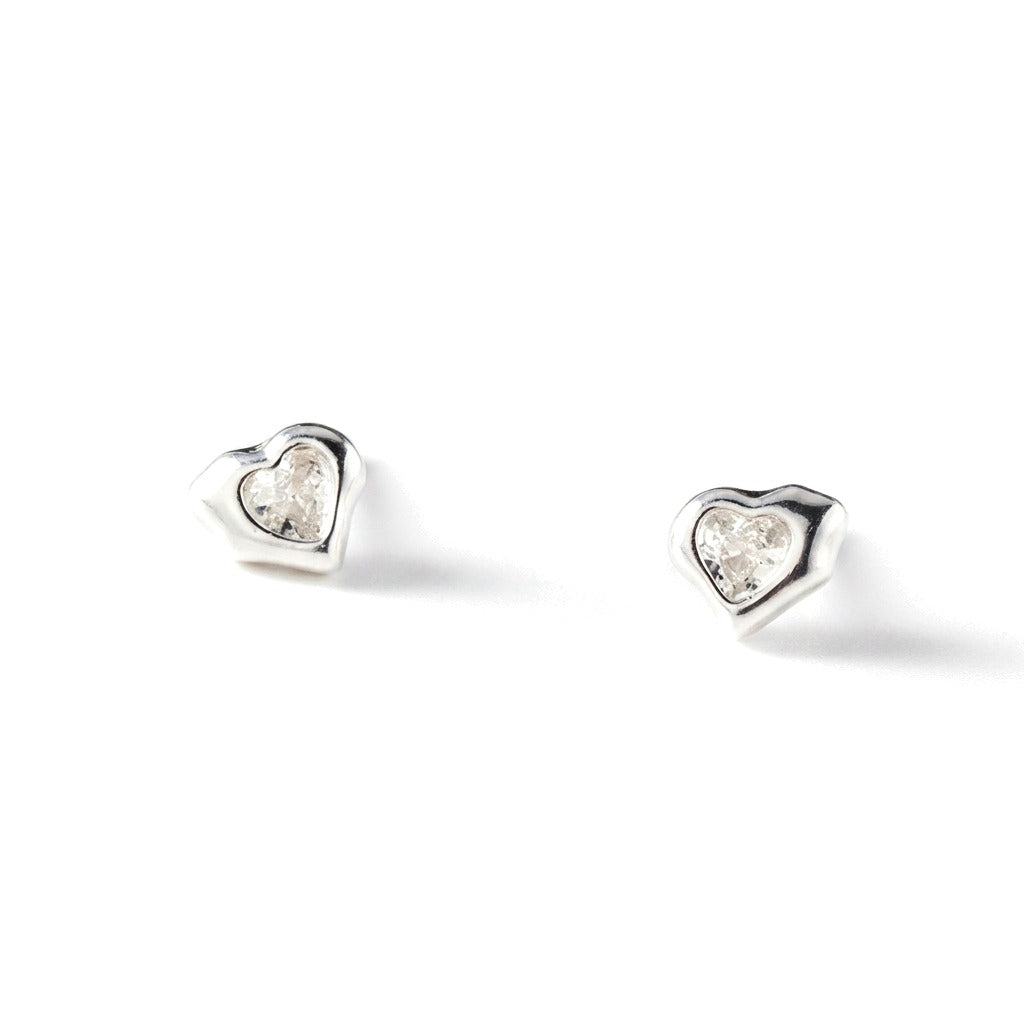 Aretes Corazón Irregular