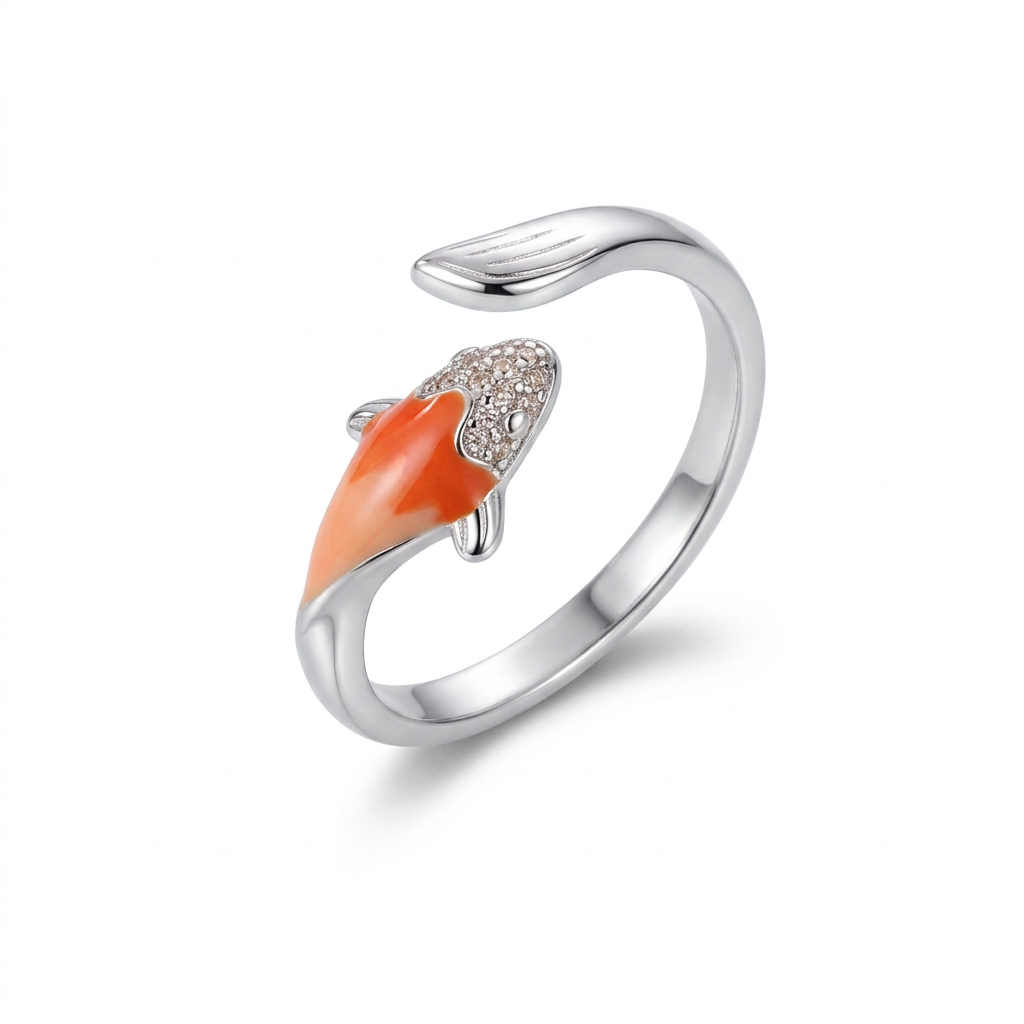 Anillo Abierto Pez