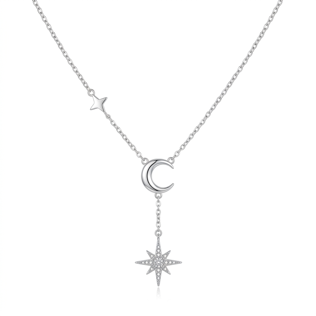 Collar Estrella y Luna