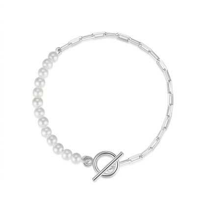 Pulsera Cadena con Perlas