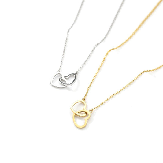 Collar Doble Corazón