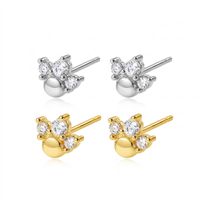 Aretes Minimalistas con Garras