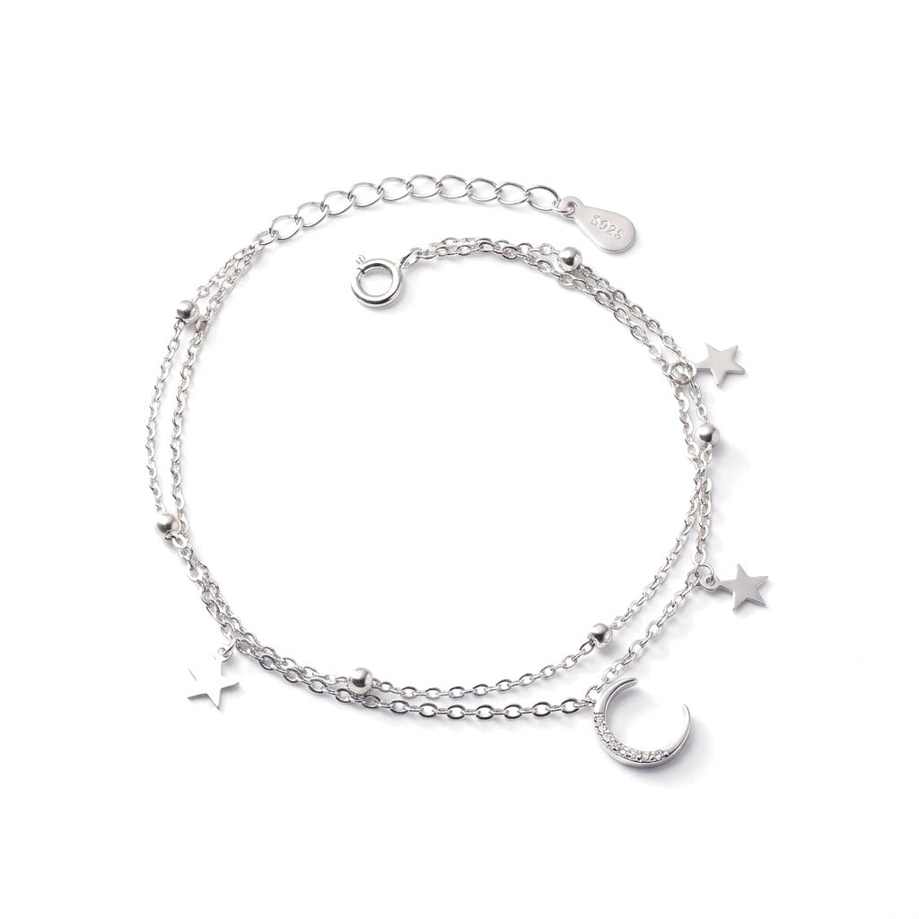 Pulsera Luna y Estrella