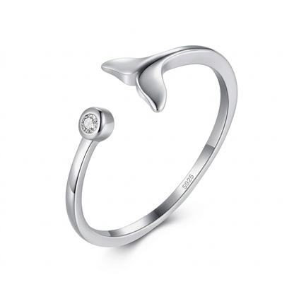 Anillo Cola de Sirena Brillante