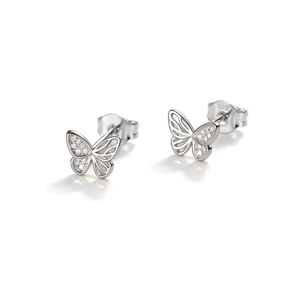 Aretes Mariposa Irregular