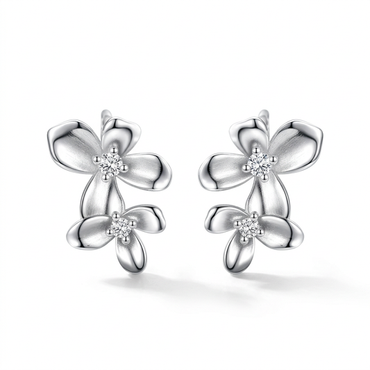 Aretes Flor de Gardenia