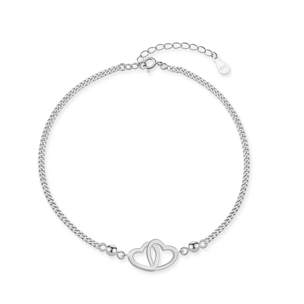 Pulsera Corazón Romántico