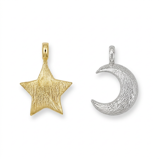 Dije Minimalista Luna o Estrella
