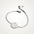 Pulsera Árbol de la vida plateada