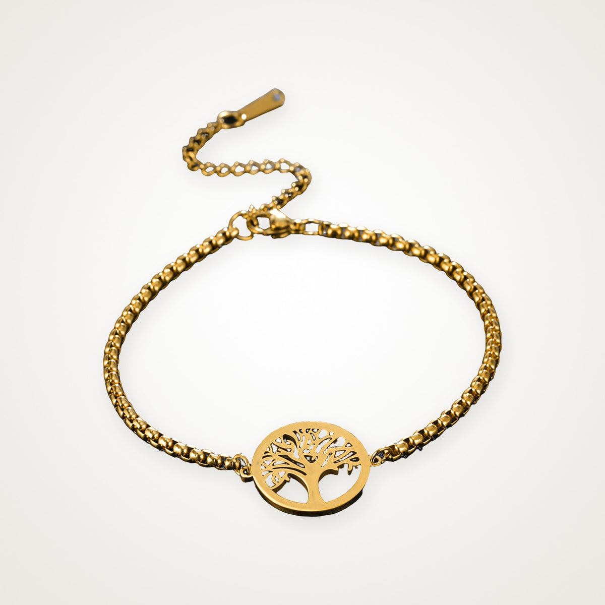 Pulsera Árbol de la vida veneciana dorada