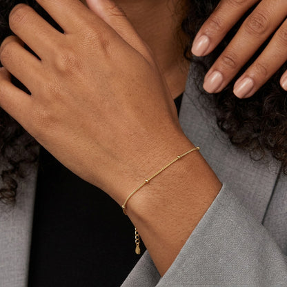 Pulsera Cadena de Bolitas