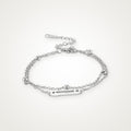 Pulsera Clip plateada