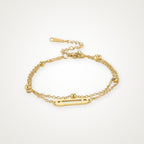 Pulsera Clip dorada