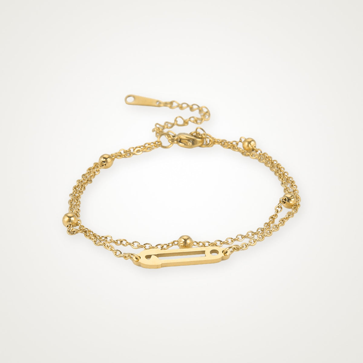 Pulsera Clip dorada