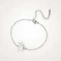 Pulsera Colibrí plateada