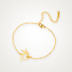 Pulsera Colibrí dorada
