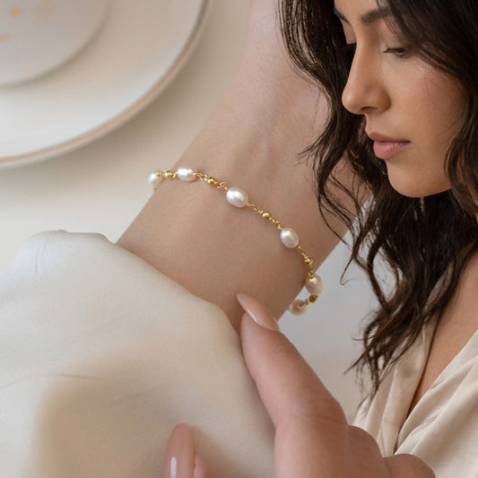 Pulsera con Perlas