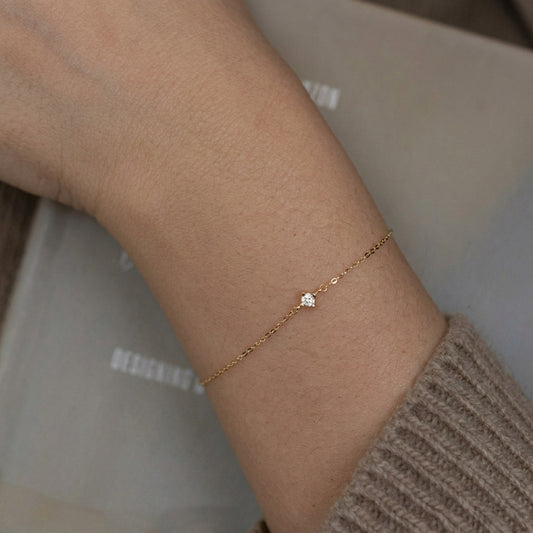 Pulsera con Zirconias Brillantes