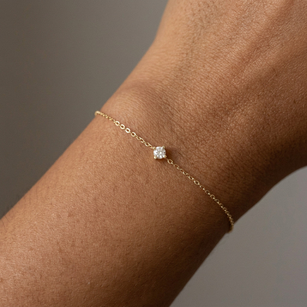 Pulsera con Zirconias Brillantes