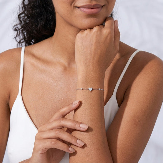 Pulsera Corazón, Estrella, Luna o Mariposa