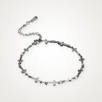 Pulsera Cruces plateada