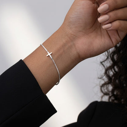 Pulsera Cruz Elegante