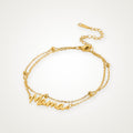 Pulsera Mamá dorada