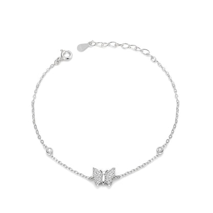 Pulsera Mariposa con Zirconias