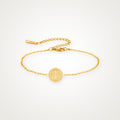 Pulsera San Benito dorada