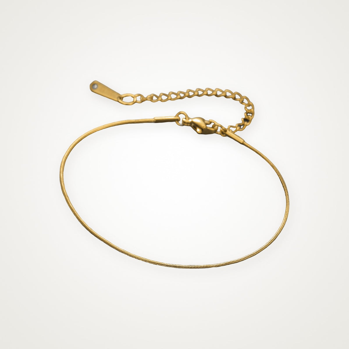 Pulsera Serpiente fina dorada