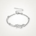 Pulsera Zorrito plateada